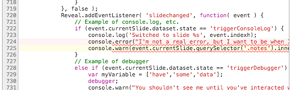 Source Error screenshot